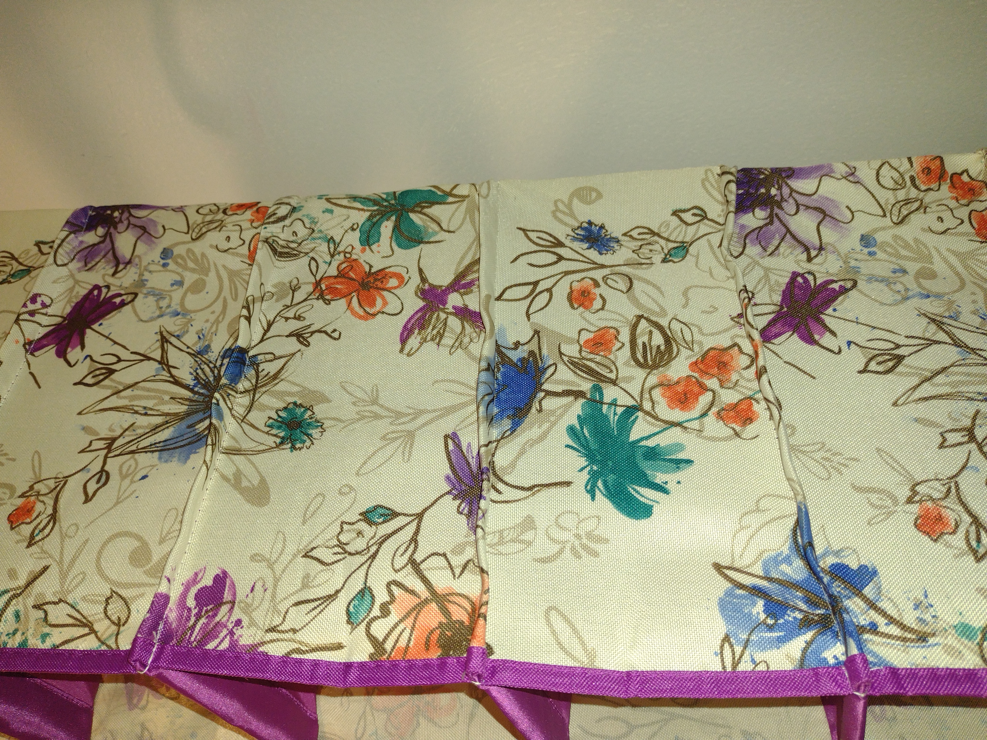 Floral Shoes Organizer Bag