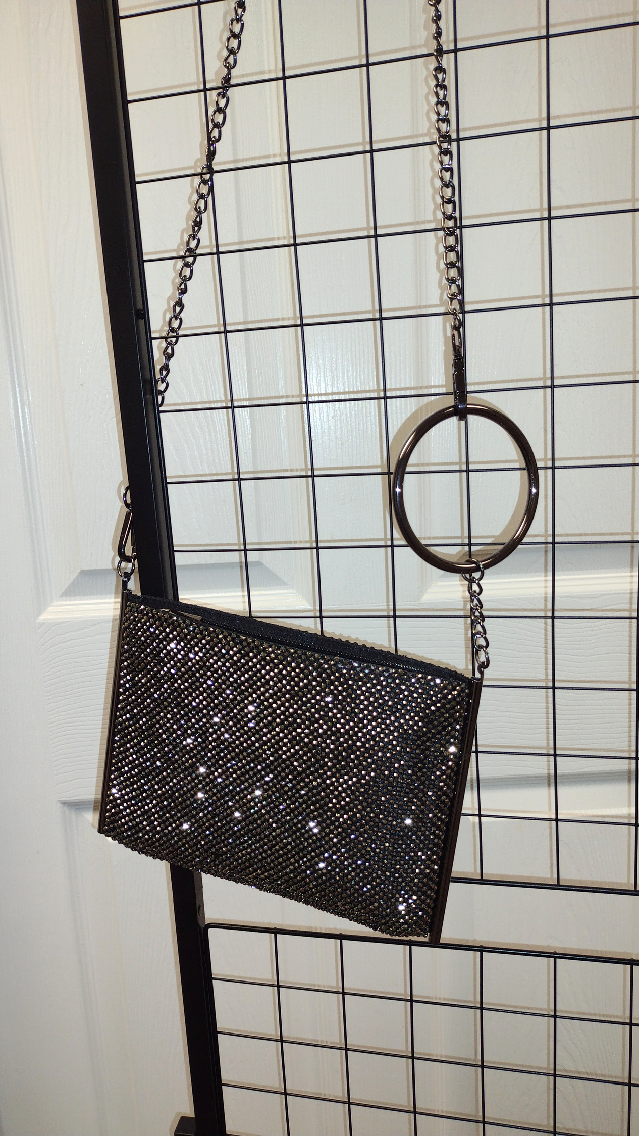 Rhinestone Evening Clutch Bag