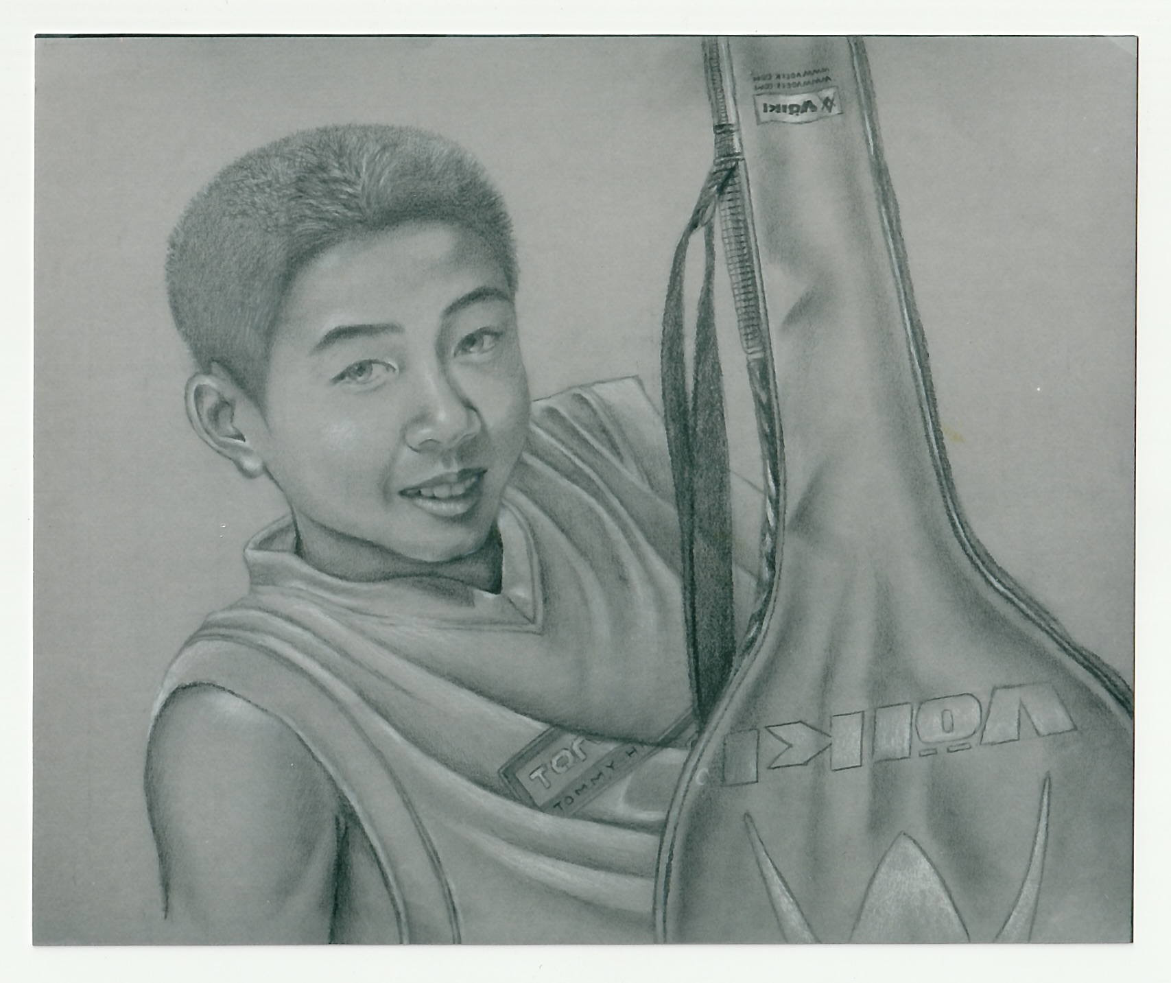 Custom Pencil Portrait Drawing 11 X 14