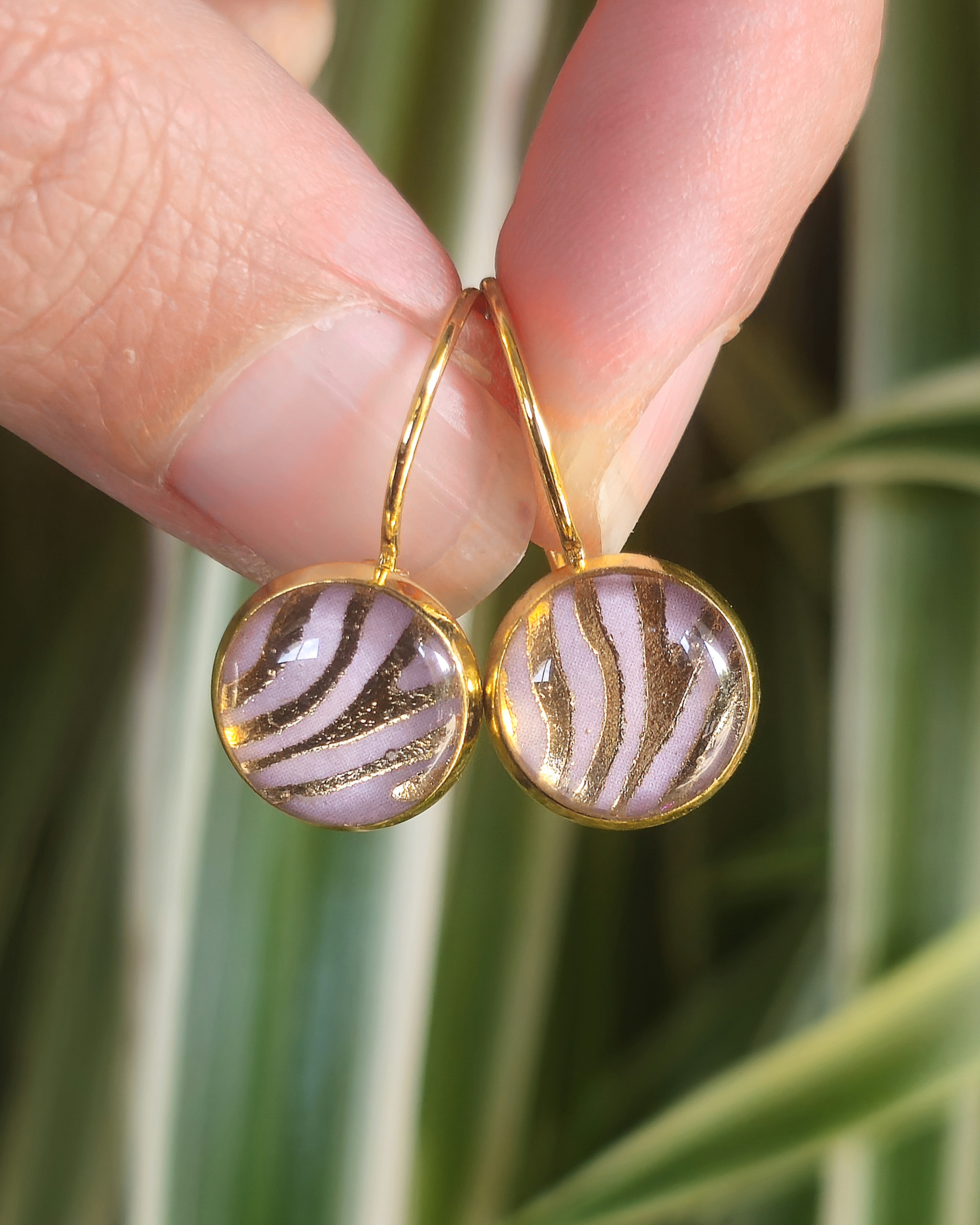 Boucles "Zébrures"