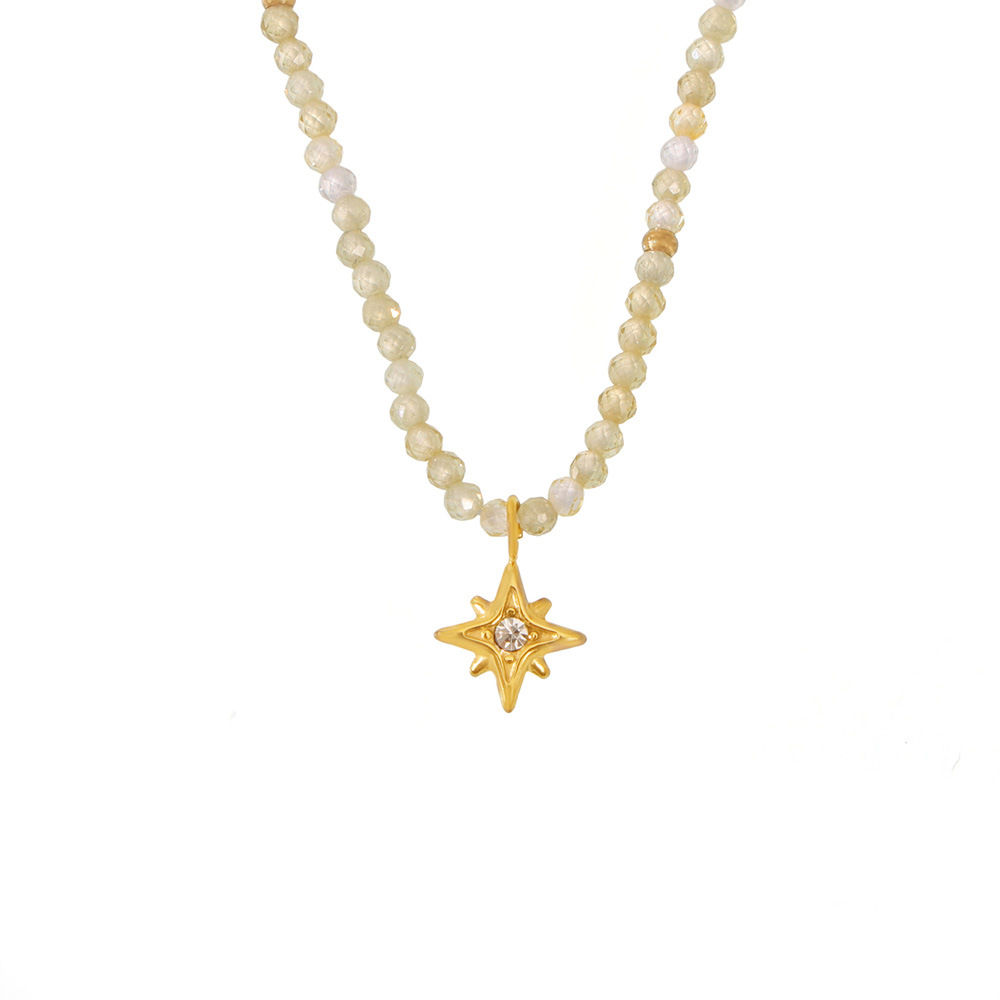 Gold Plated Star Pendant Necklace