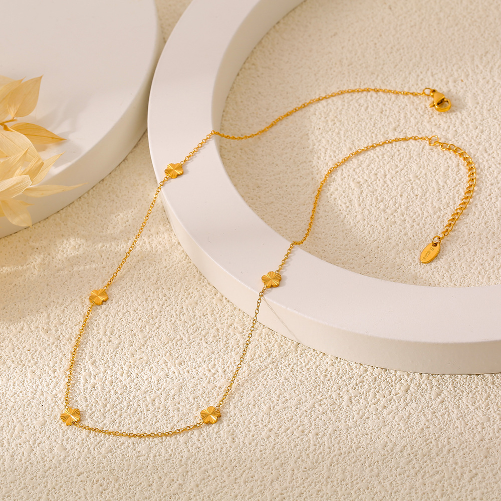 Elegant Gold-Plated Necklace