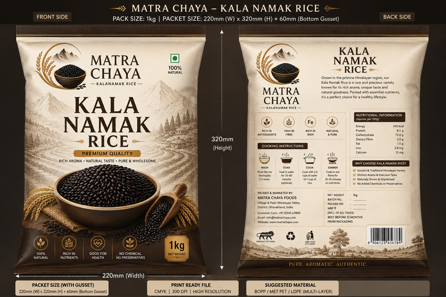 Kala Namak Rice