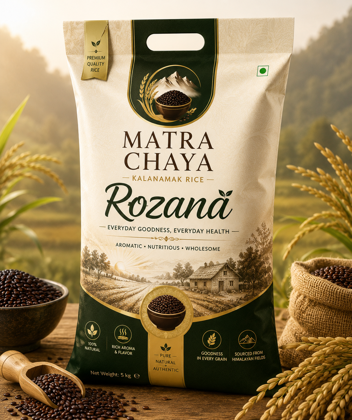 Matra Chaya Kalnamak Rice Rozana