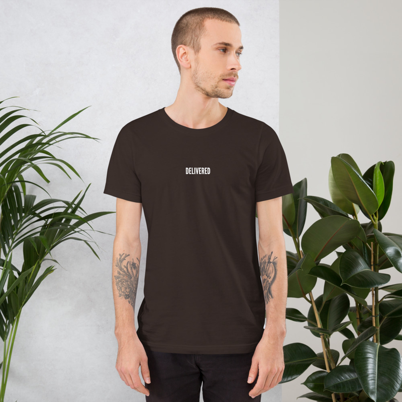 Delivered Unisex t-shirt