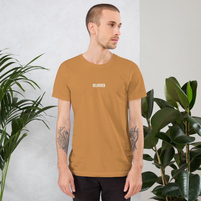 Delivered Unisex t-shirt