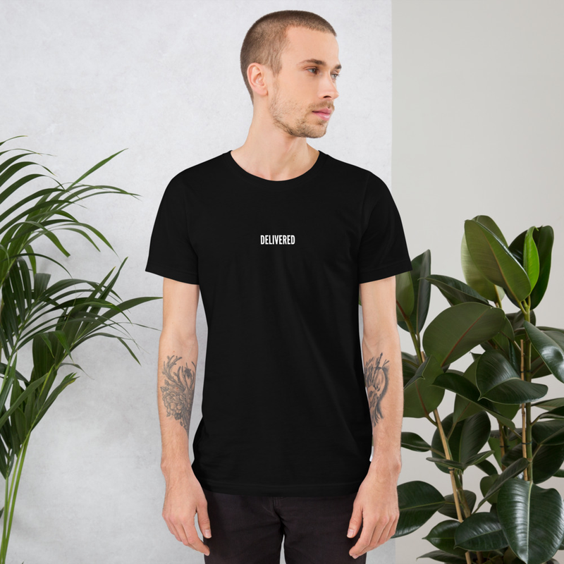 Delivered Unisex t-shirt