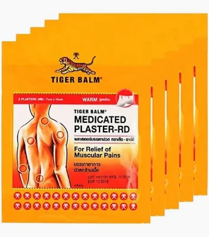 Tiger Balm Medicated Plaster-RD x24 pieces