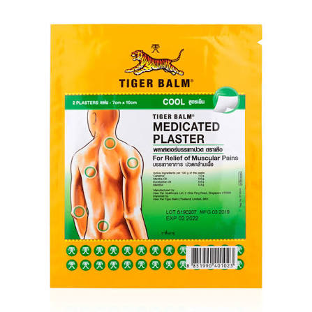 Tiger Balm Medicated Plaster Cool x24 pieces