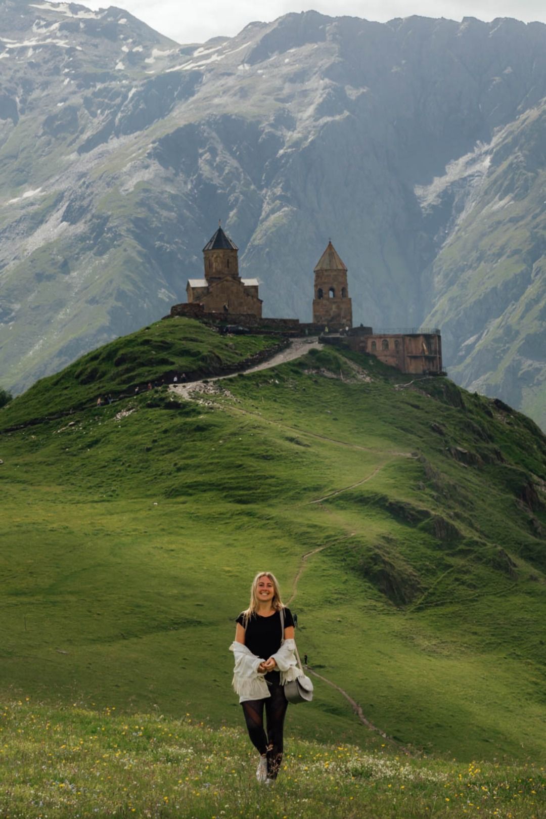 From Tbilisi to Kazbegi Ananuri Gudauri Group Tour 1 Full Day
