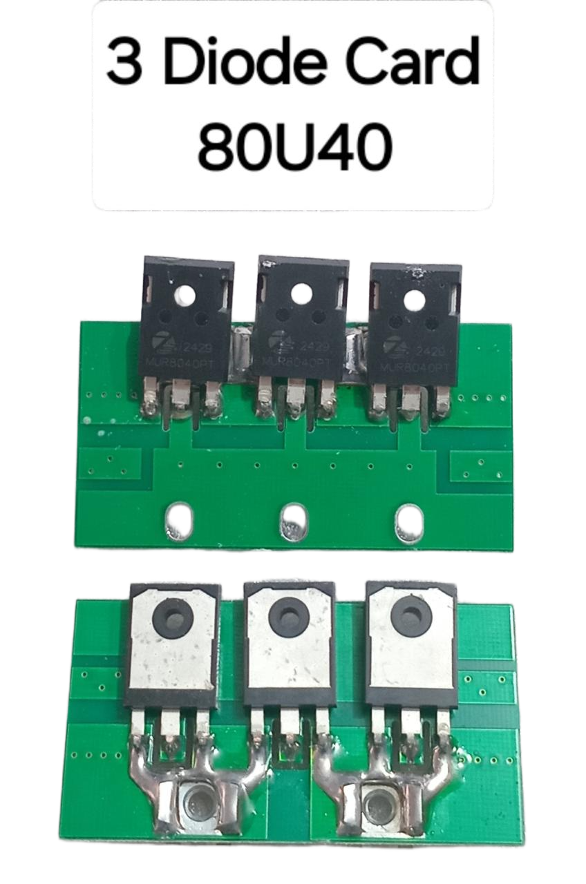 3 Diode Card 80U40