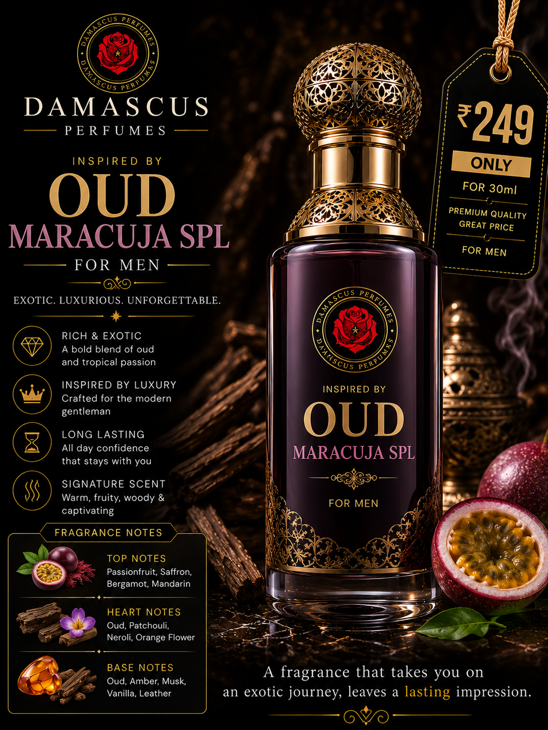 Oud Maracuja SPL Perfume