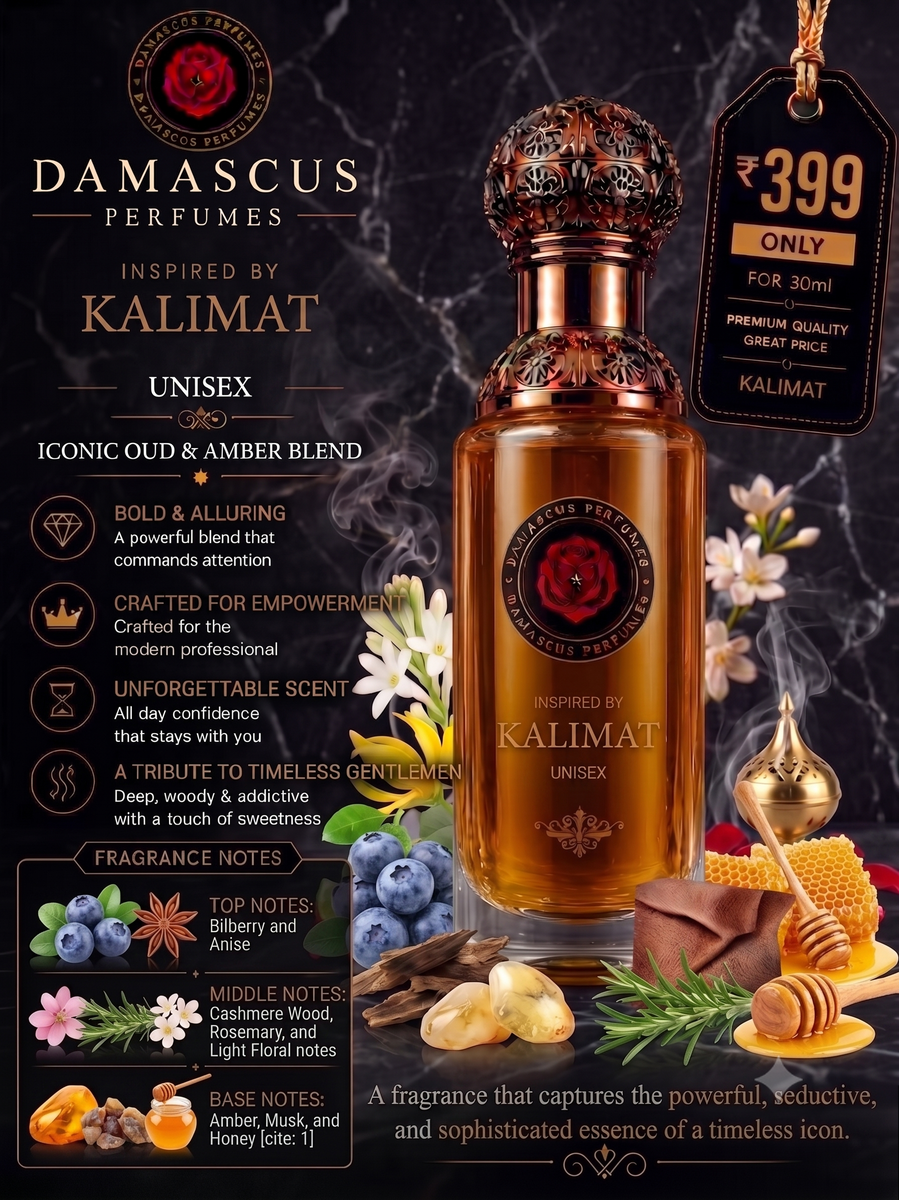 Damascus Perfumes Kalimat