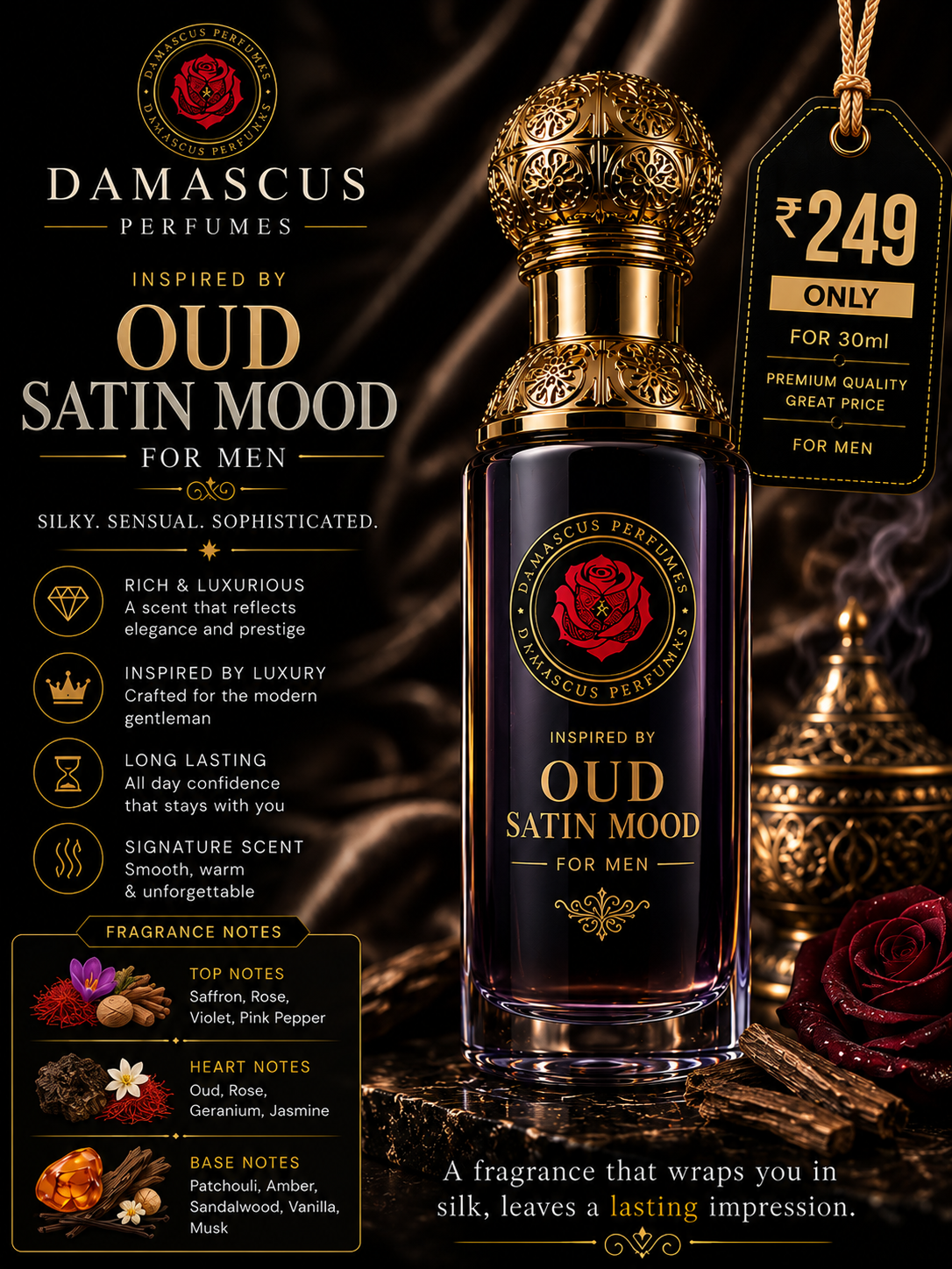 Oud Satin Mood for Men