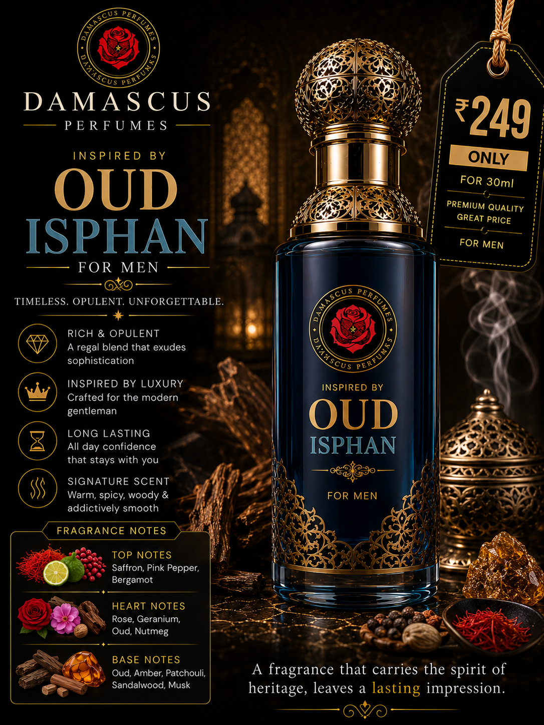Oud Isphan for Men