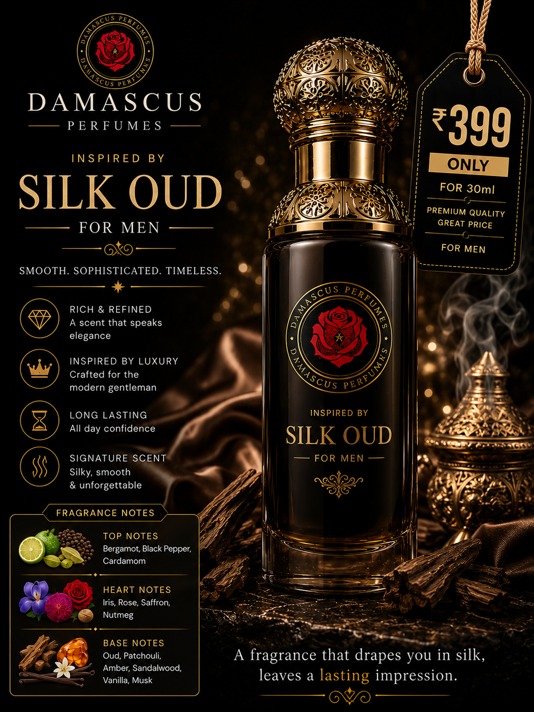 Silk Oud for Men