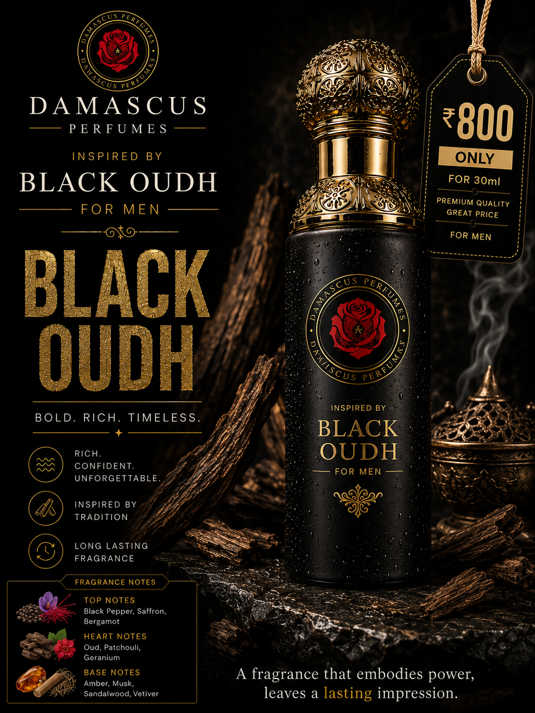 Black Oudh Perfume