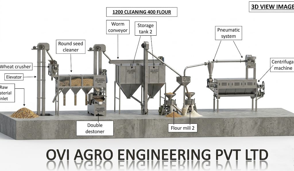 Flour Mill Plant