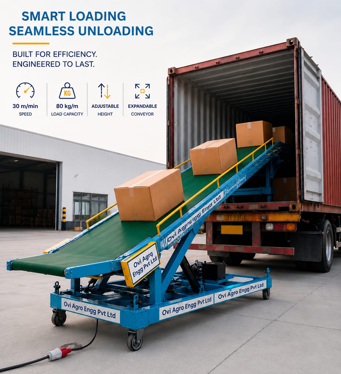 Loading Unloading Conveyor System
