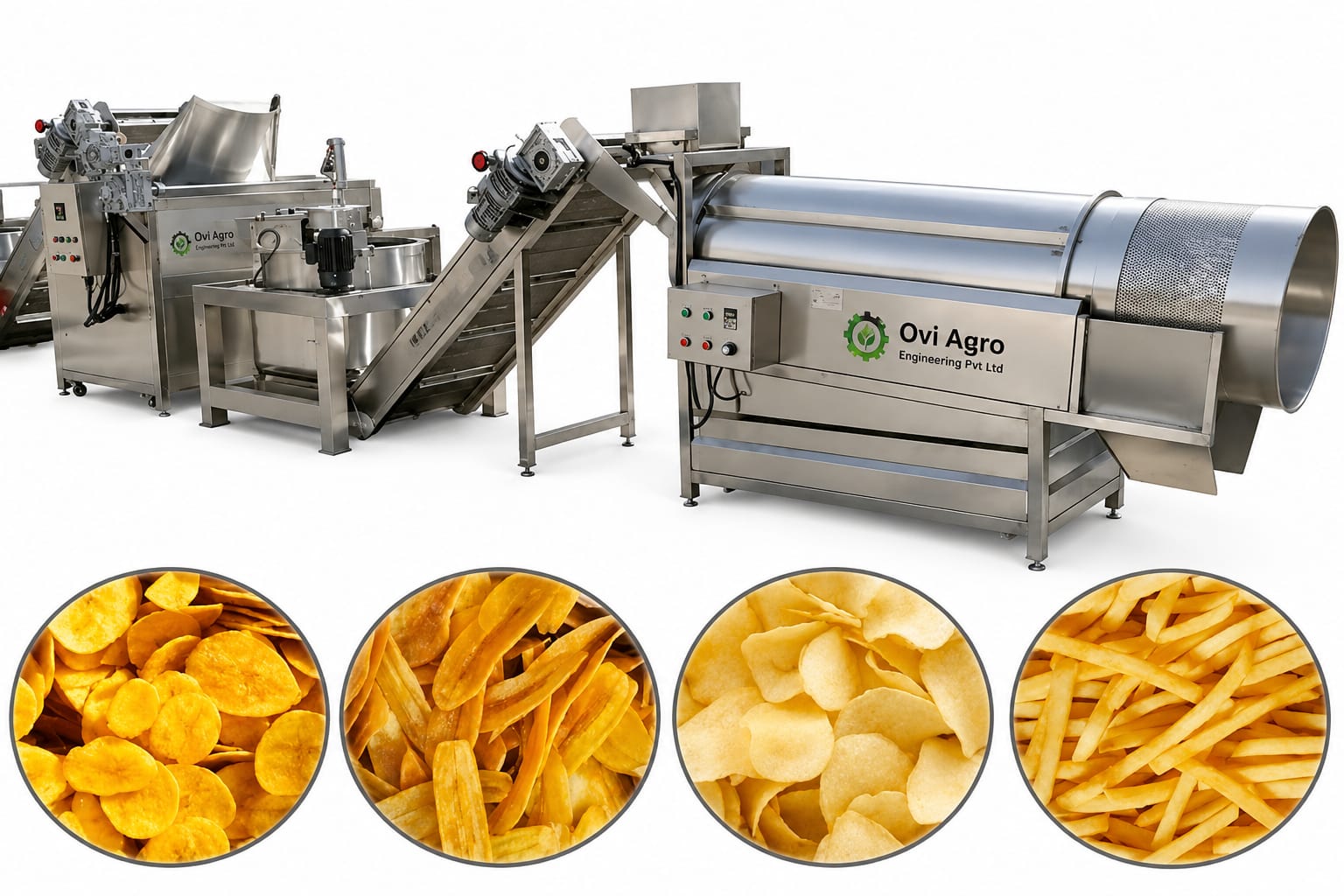 All in one Chips Plant