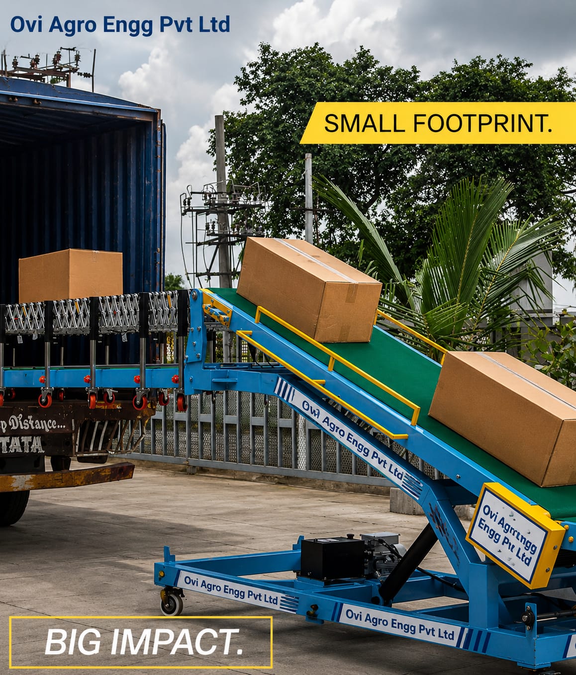 Loading Unloading Conveyor System
