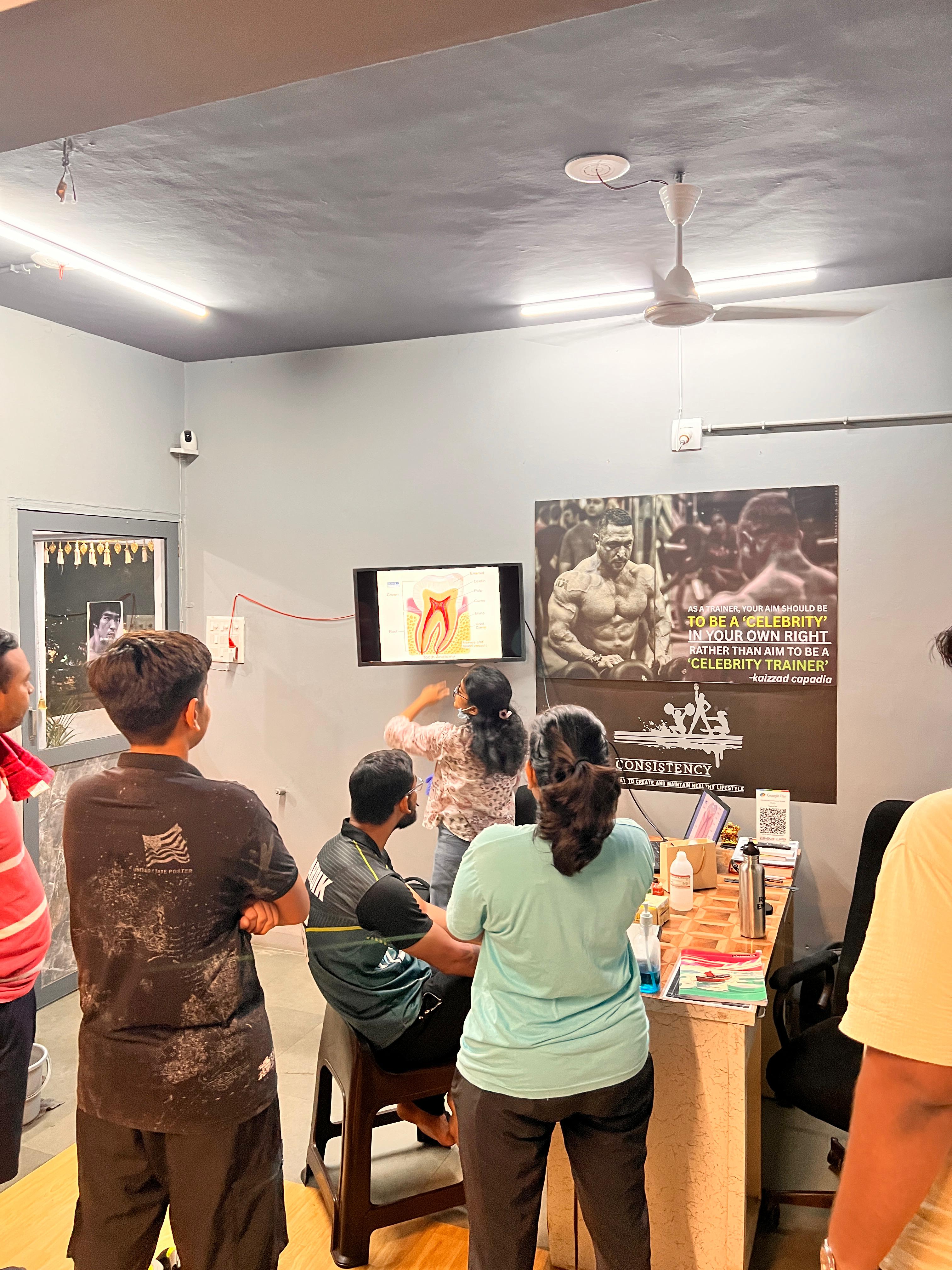 Community Dental Camp Setup