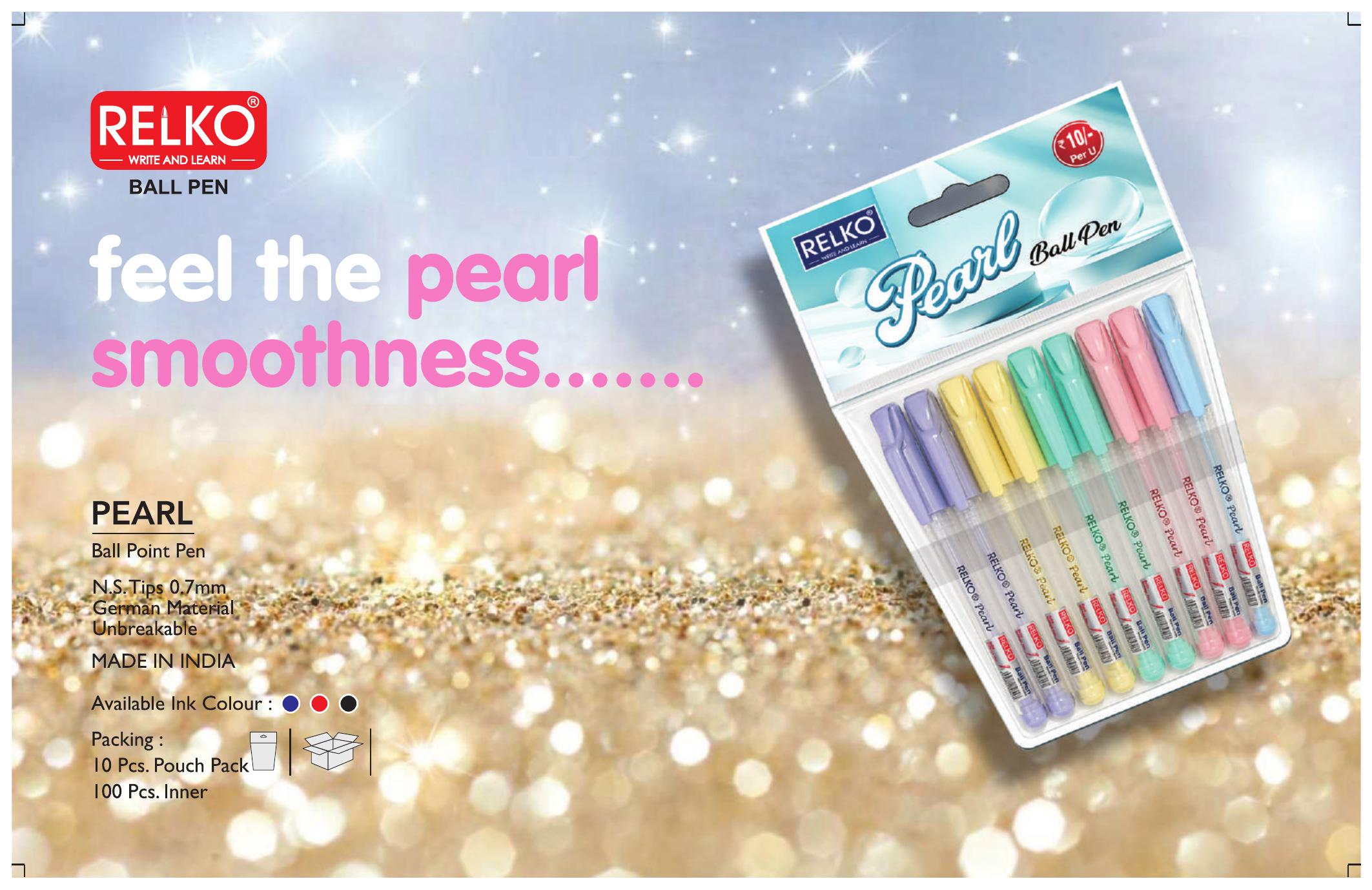 Relko Pearl Ball Pen Set