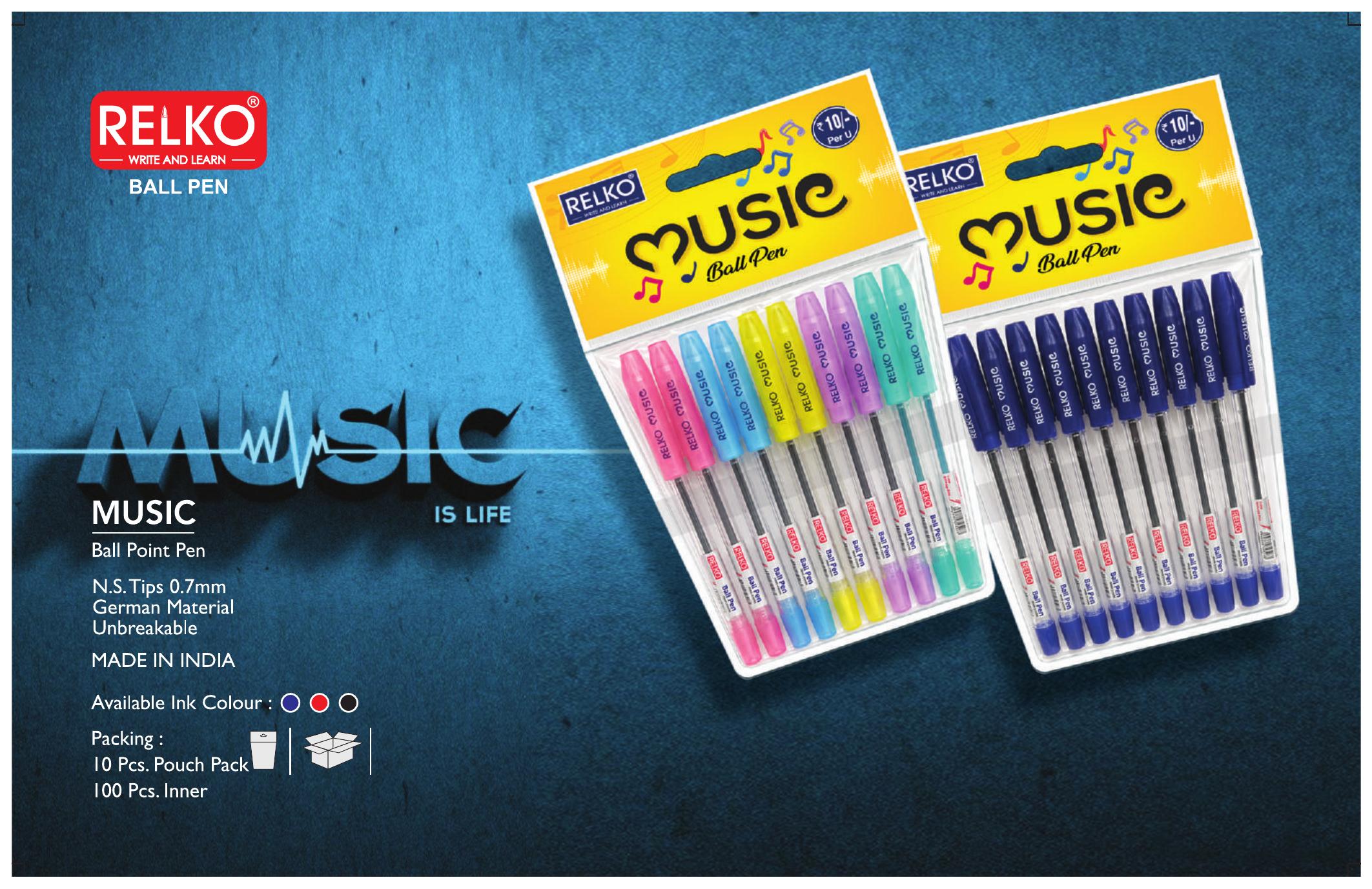 RELKO Music Ball Pen