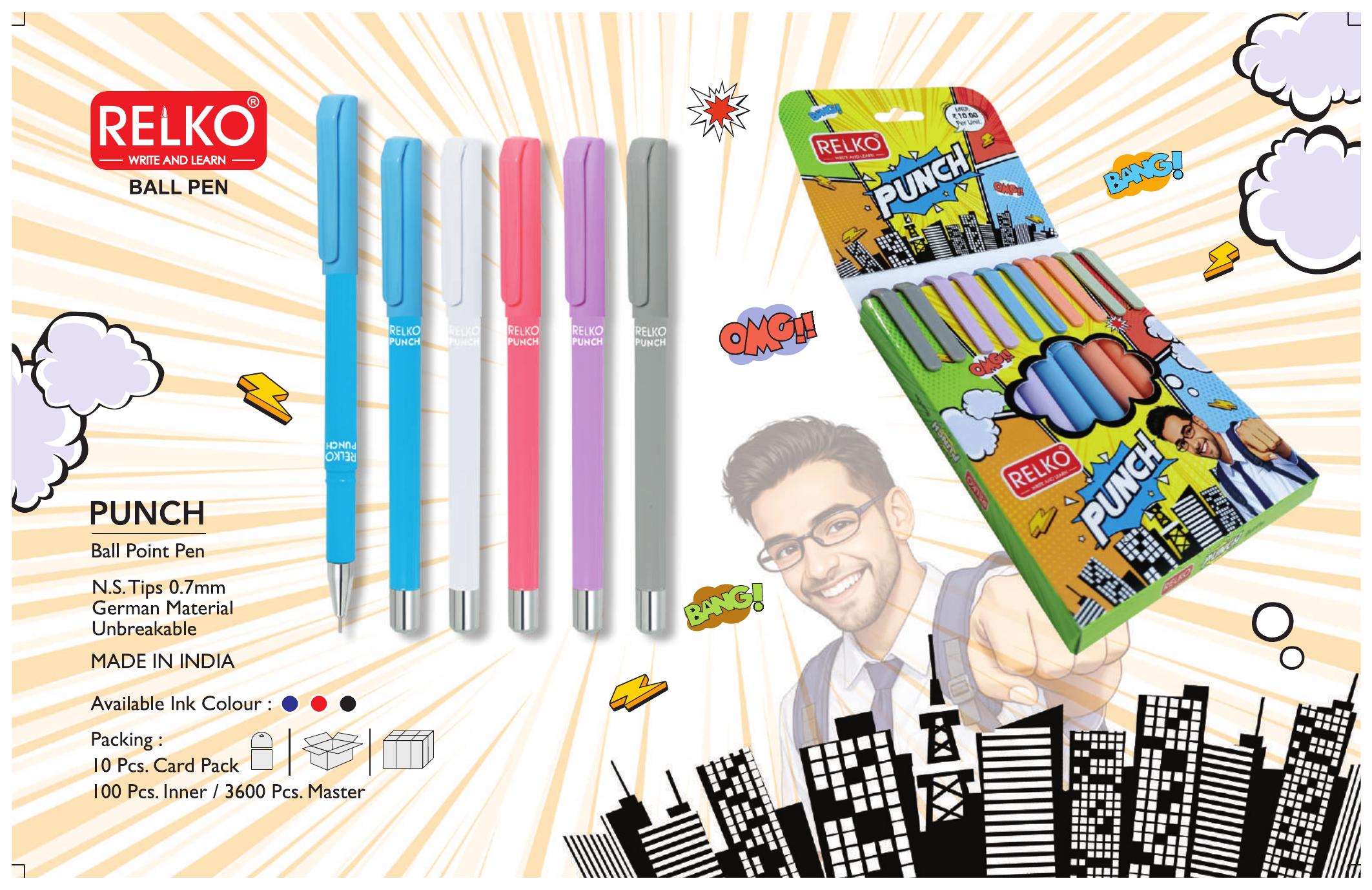 RELKO PUNCH Ball Pen