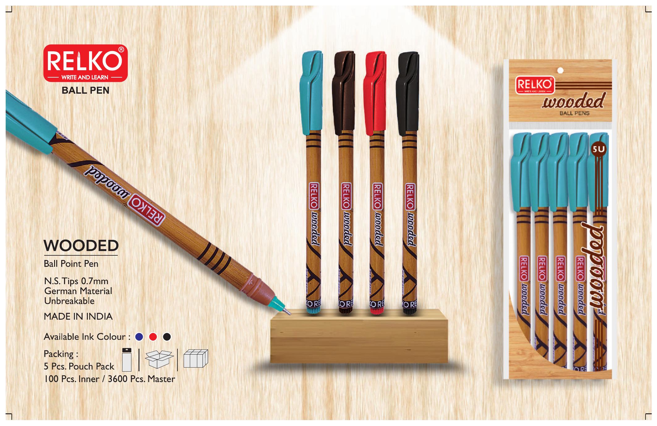 Relko Wooded Ball Pen