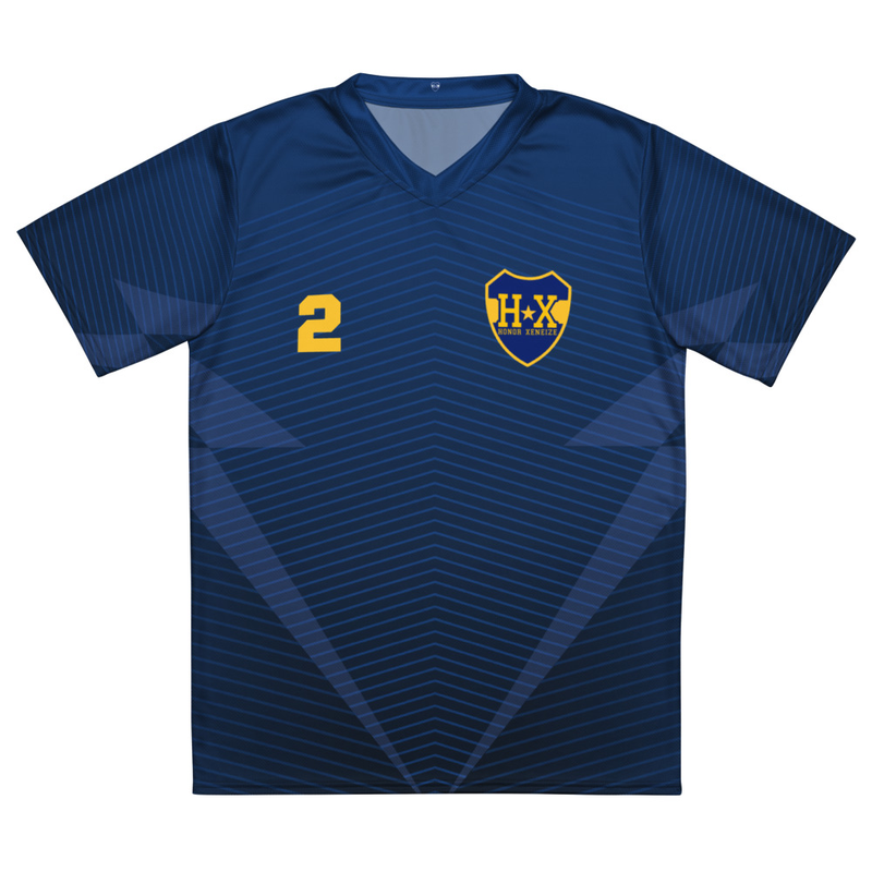 Recycled unisex sports jersey F2 A