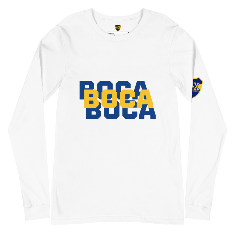 Unisex Long Sleeve Tee BOCA