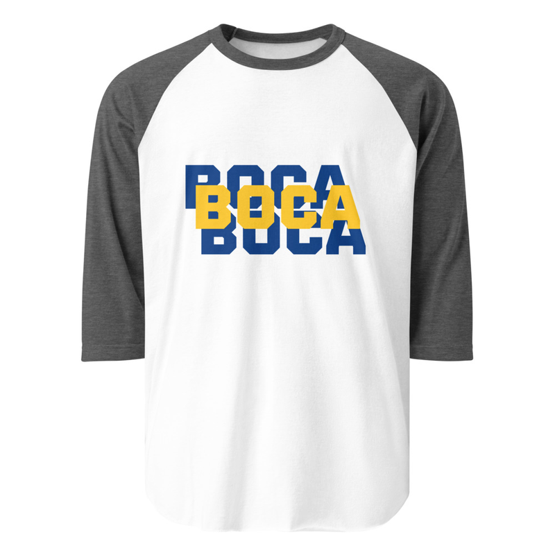 3/4 sleeve raglan shirt BOCA
