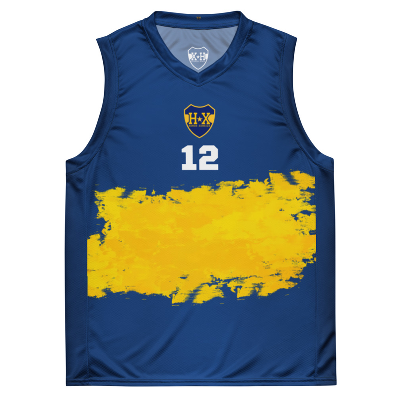 Recycled unisex basketball jersey 12 XENEIZE