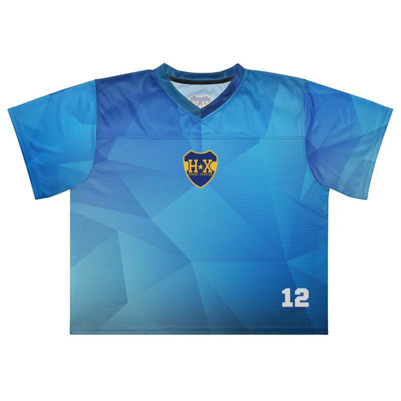 Camiseta 12 Fútbol Americano (D-Blue)