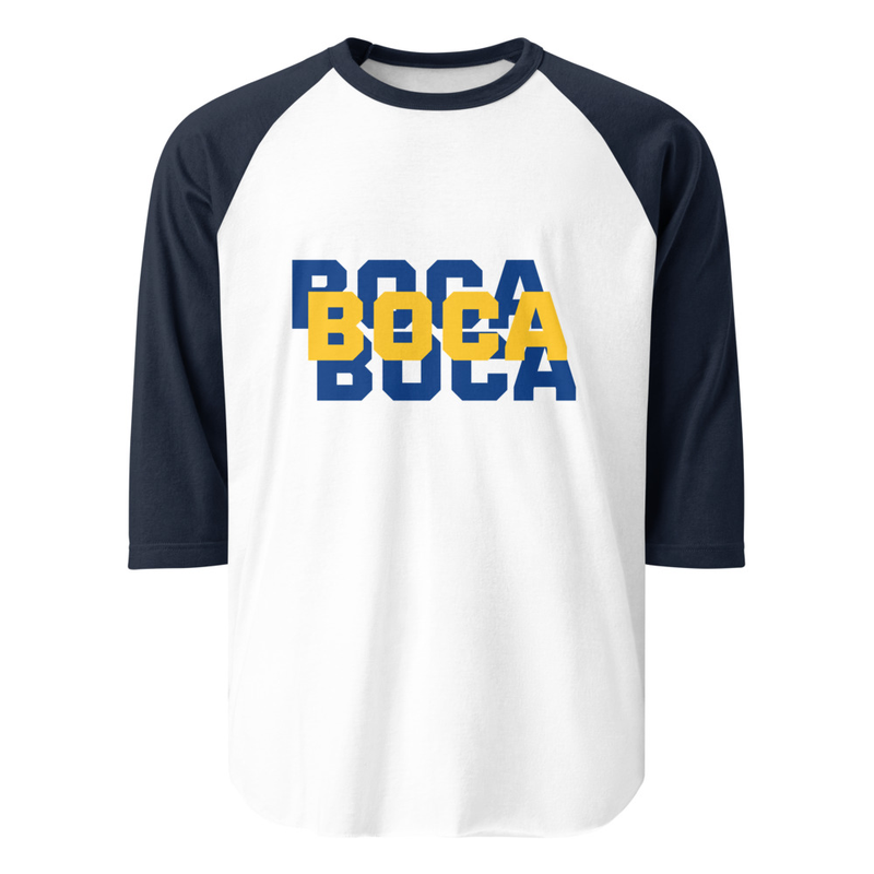3/4 sleeve raglan shirt BOCA