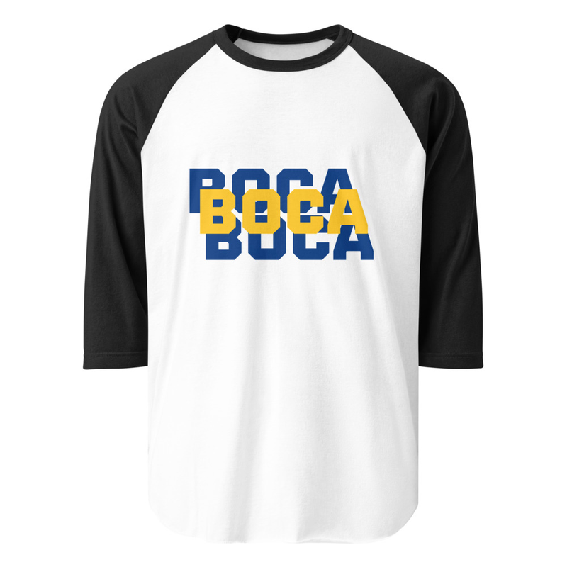 3/4 sleeve raglan shirt BOCA