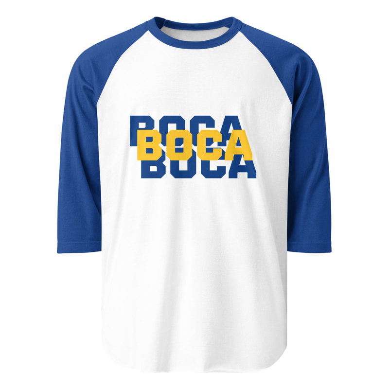 3/4 sleeve raglan shirt BOCA