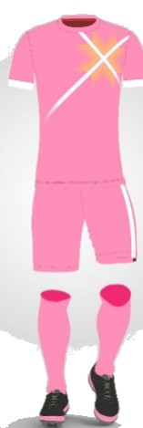 Pink Star Soccer Kit