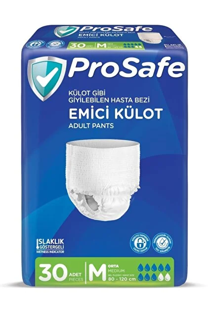 Prosafe Emici Külot Hasta Bezi 30'lu Medium