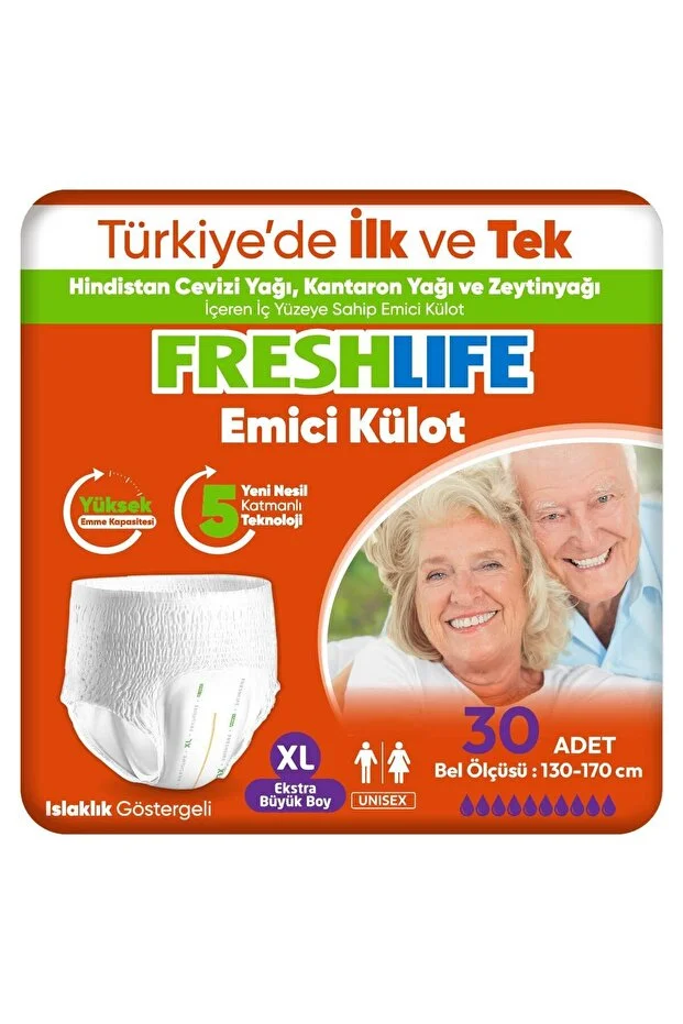 Freshlife Emici Külot XL 30lu