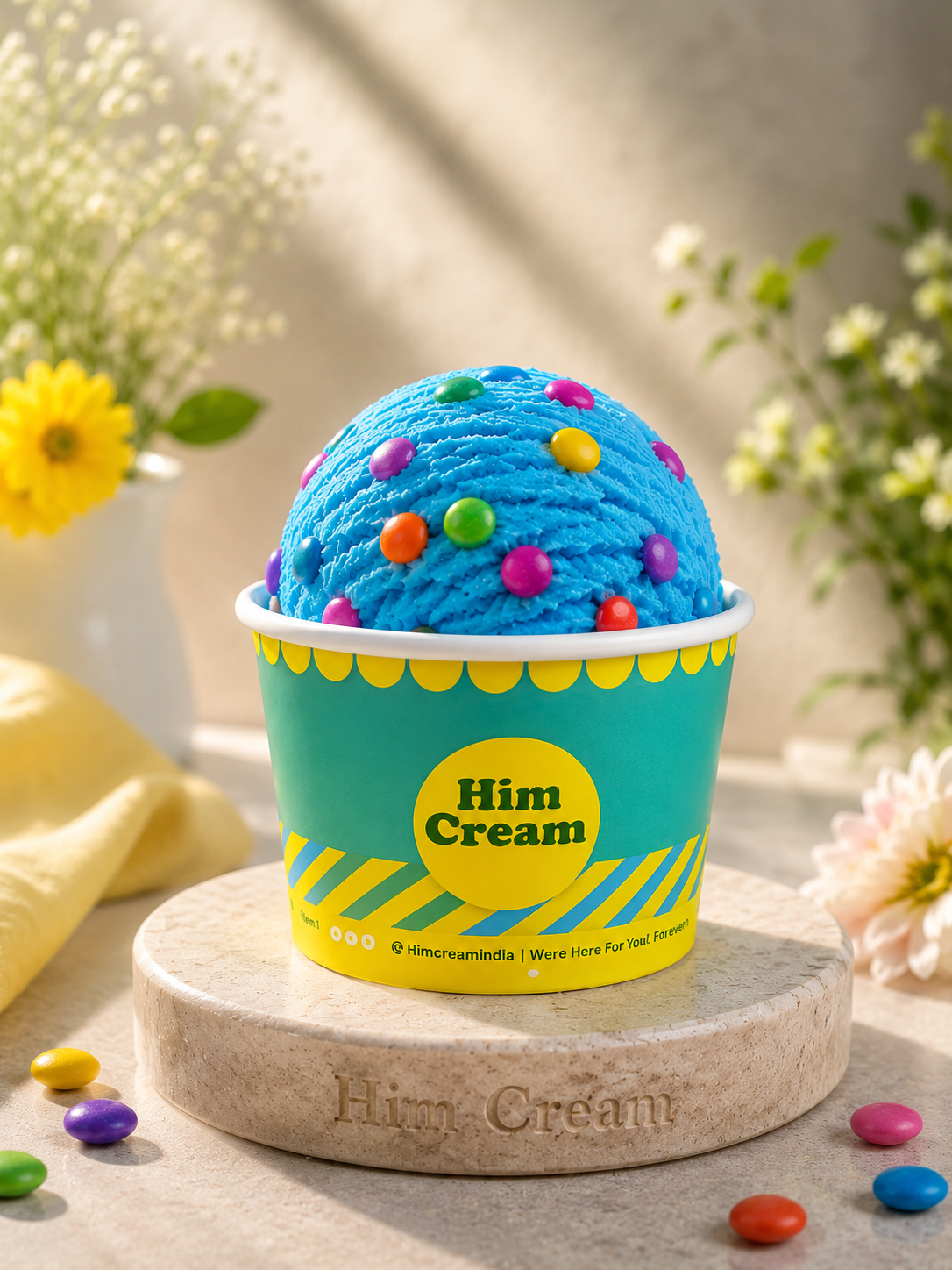 Blue Candy Ice Cream