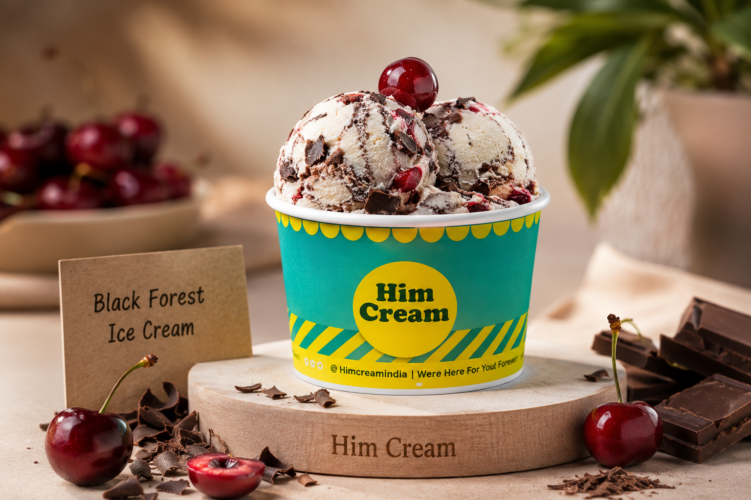 Black Forest Ice Cream