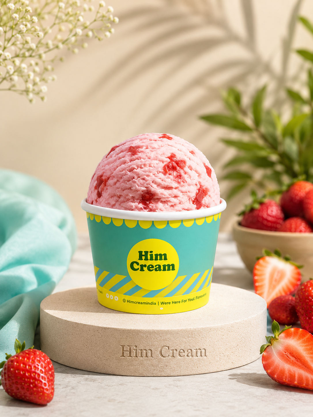 Strawberry Ice Cream 