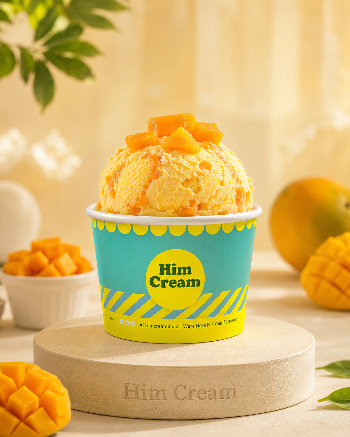 Alphonso Mango Ice Cream 