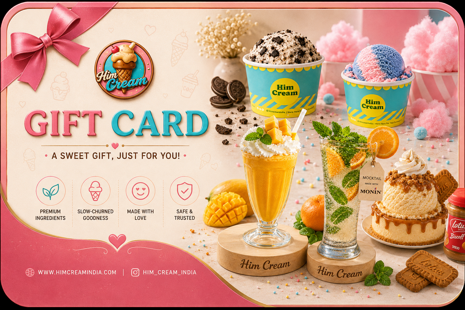 Him Cream Gift Card