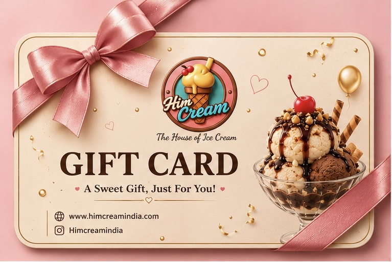 Him Cream Gift Card