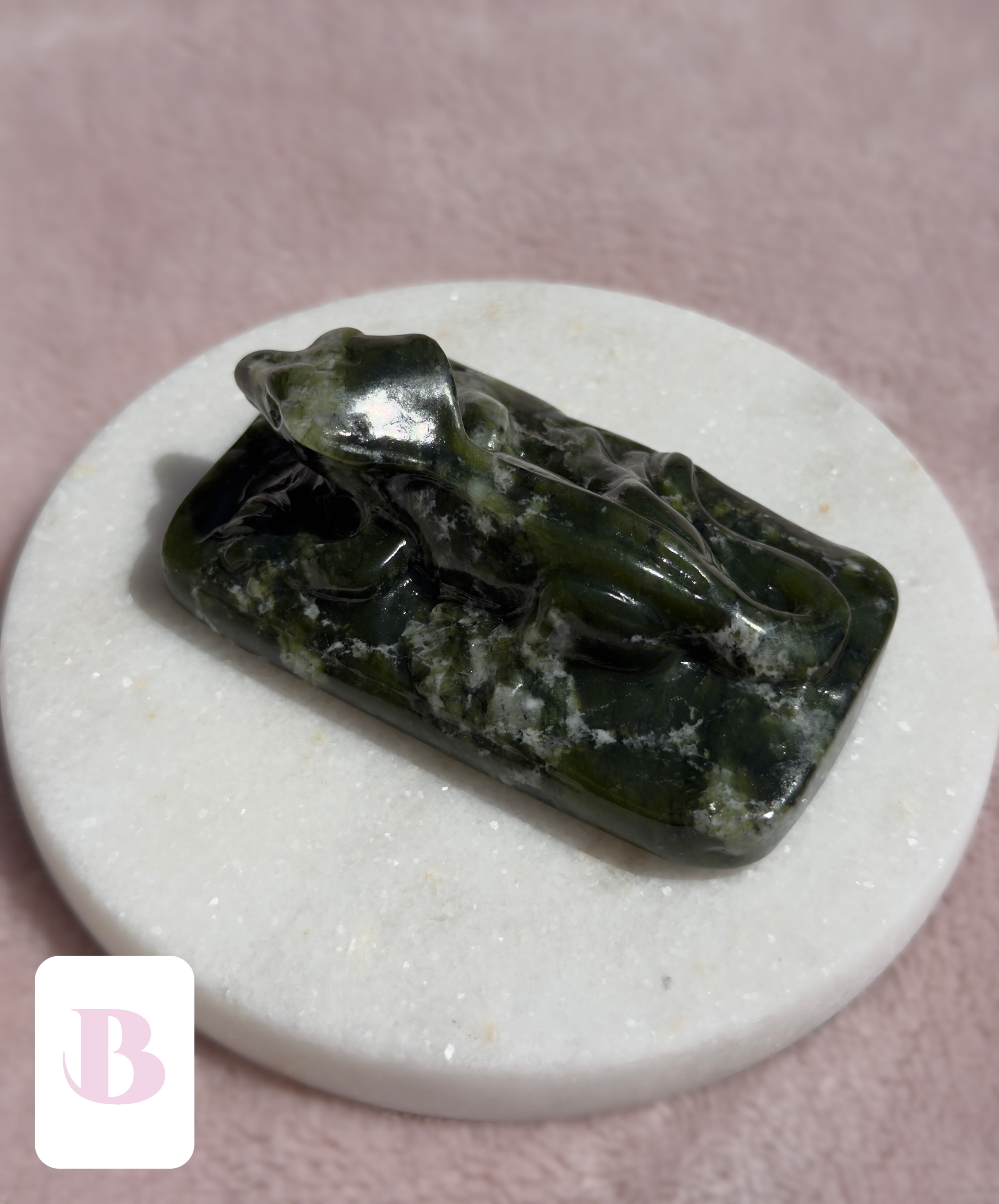 Jade Crestie Crystal Carving