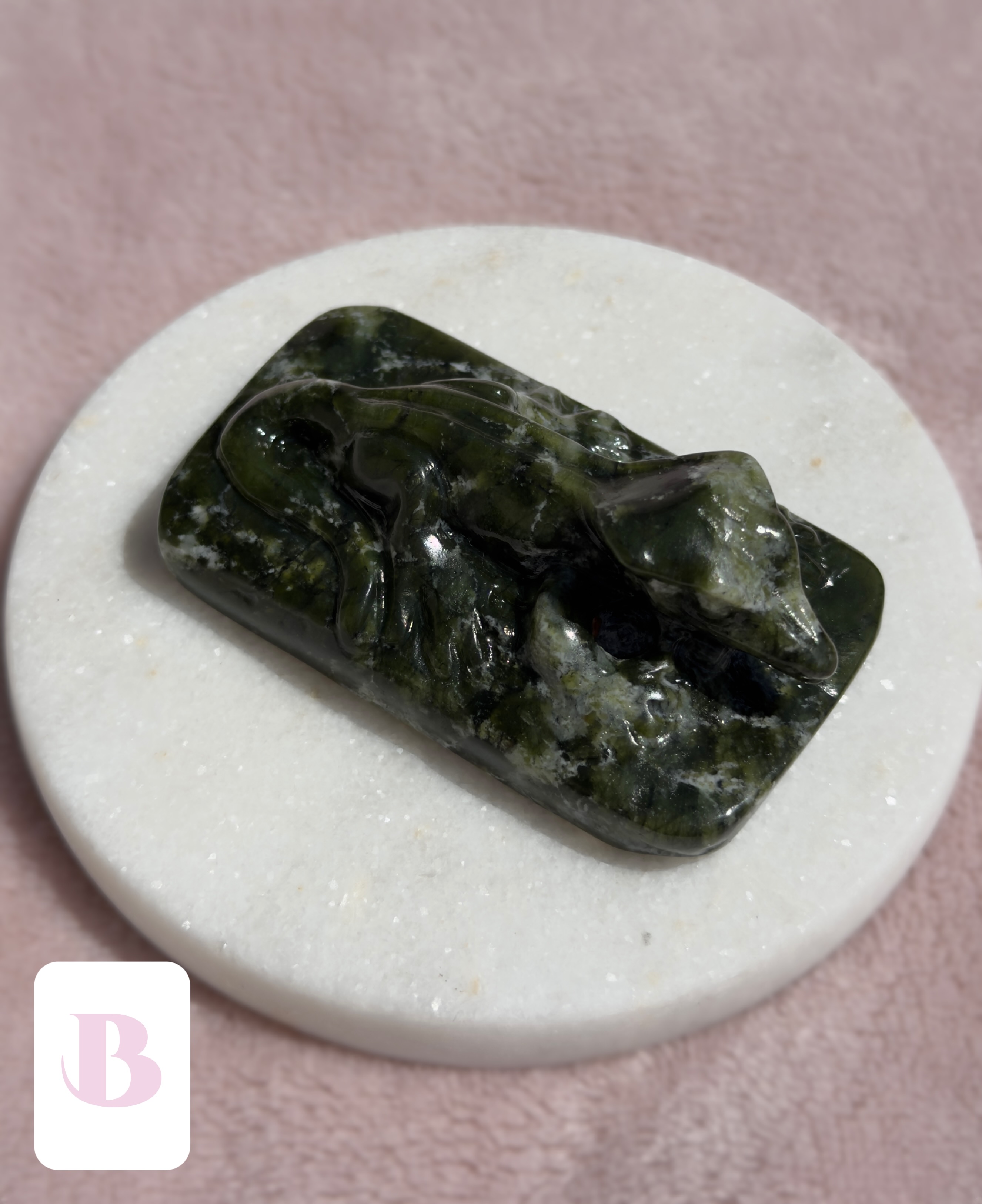 Jade Crestie Crystal Carving