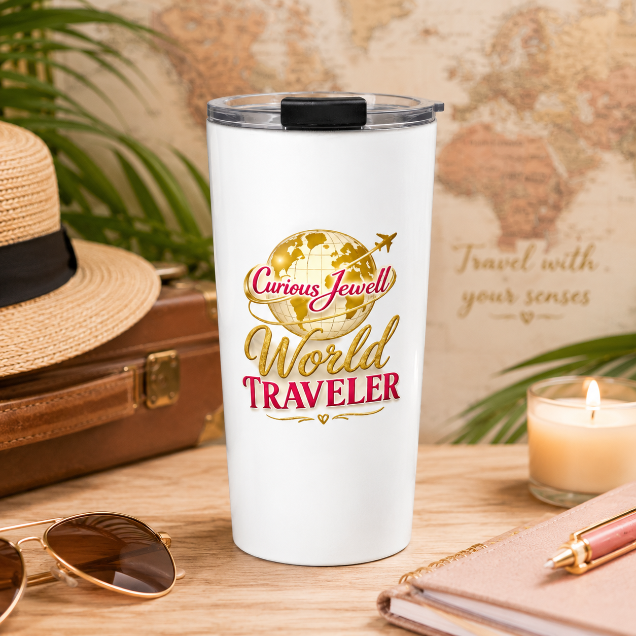 World Traveler Tumbler